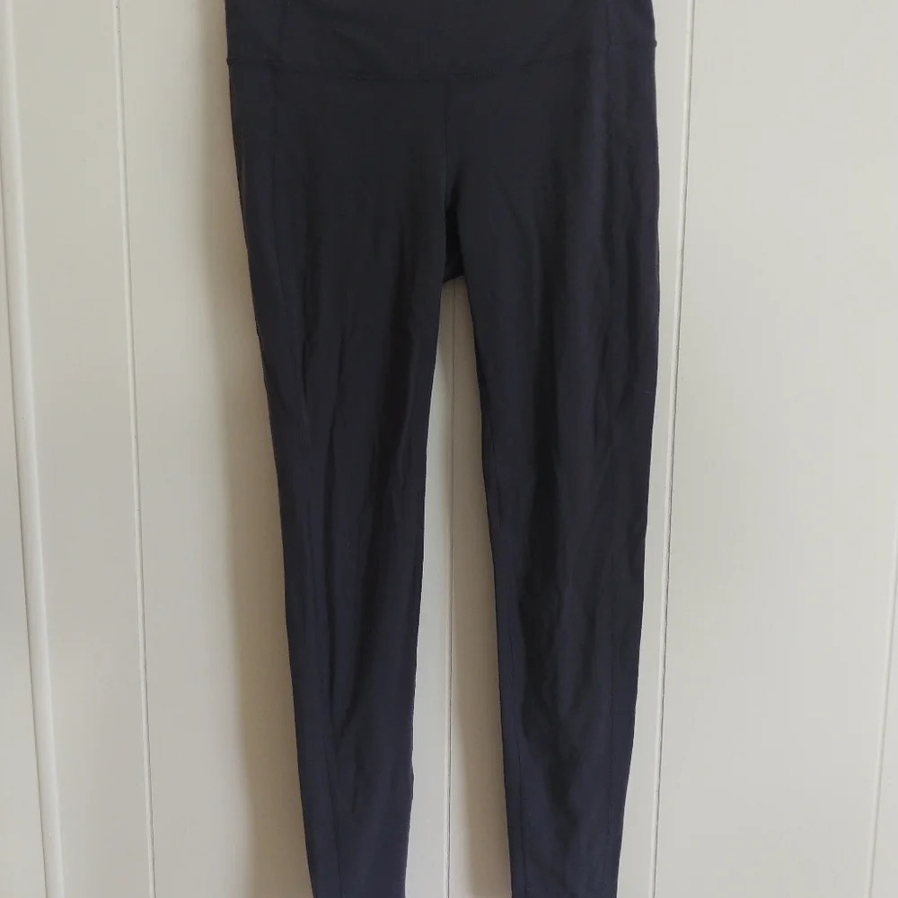 Athleta Revelation Gray Legging Pants Athletic Yoga Running Womens 305132 Size M